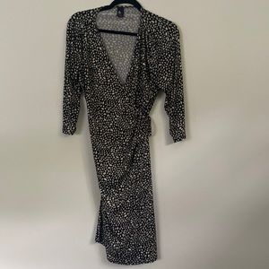 Boutique wrap around work dress. Comfy.